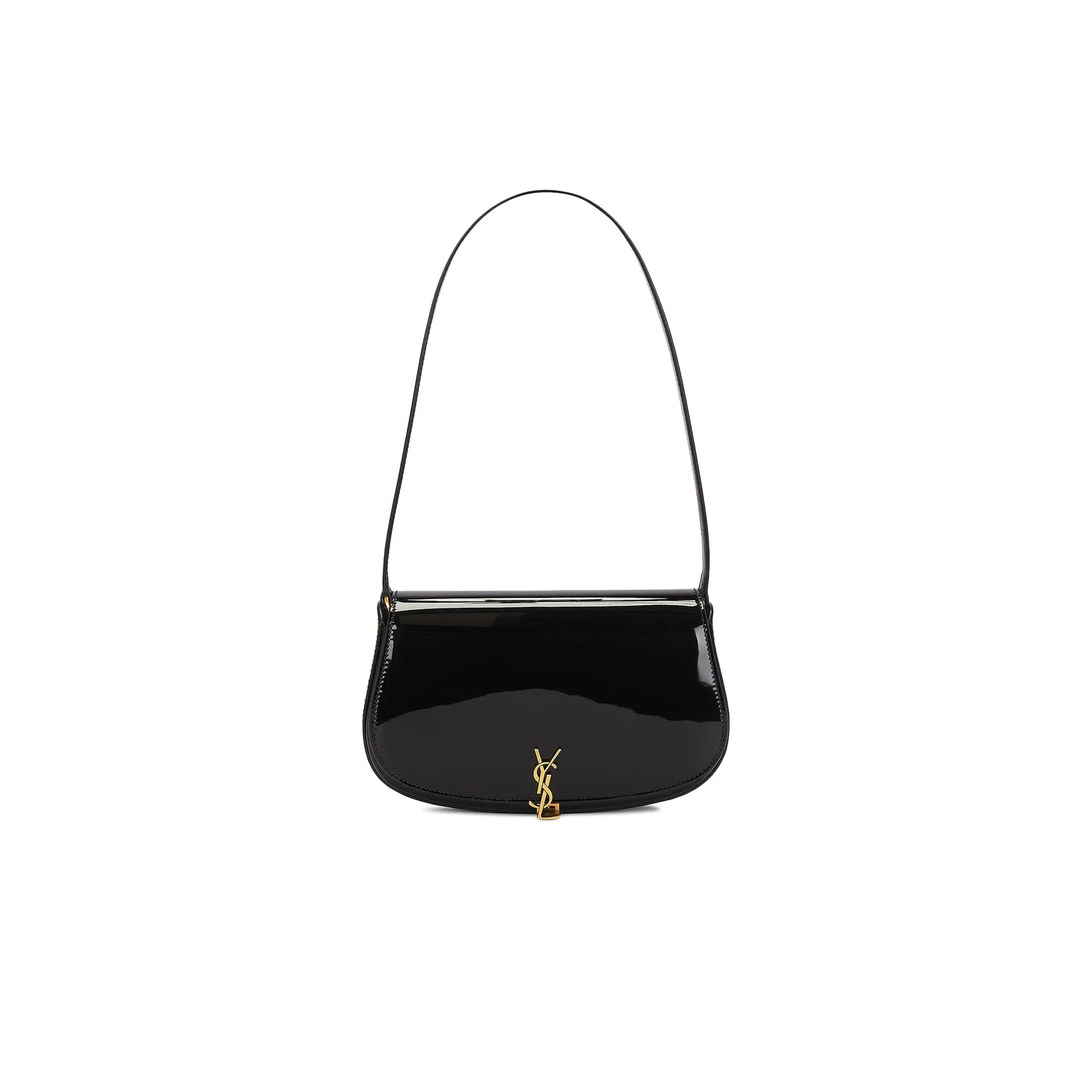 YSL MINI VOLTAIRE IN PATENT LEATHER 779642465983615 (21*11*4.5cm)